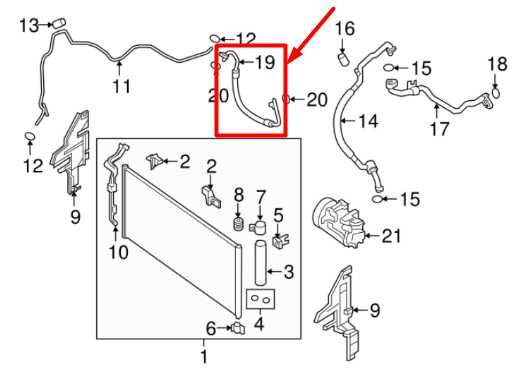 2016-2023 Nissan Maxima 3.5L A/C Refrigerant Discharge Hose Pipe 92490-9HP1A OEM - Alshned Auto Parts