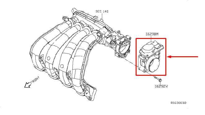 2013-2019 Nissan Sentra SV 1.8L Fuel Injection Throttle Body 16119-4AF0A OEM - Alshned Auto Parts