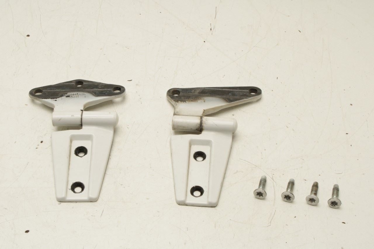 2007-18 Jeep Wrangler Sport 3.6L Front Left Side Door Upper and Lower Hinge Set - Alshned Auto Parts