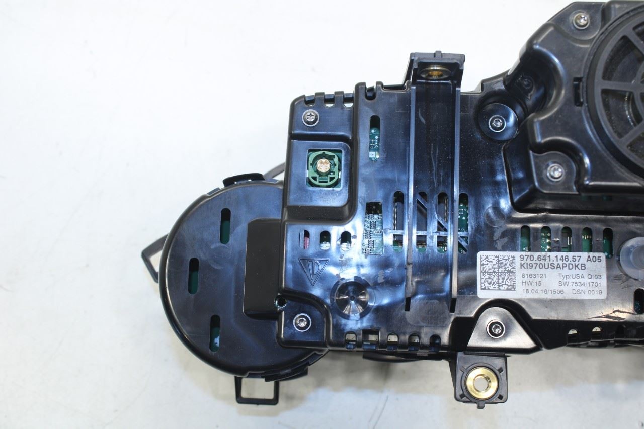 14-16 Porsche Panamera 4 3.6L Speedometer Gauge Instrument Cluster 130K Mileage - Alshned Auto Parts