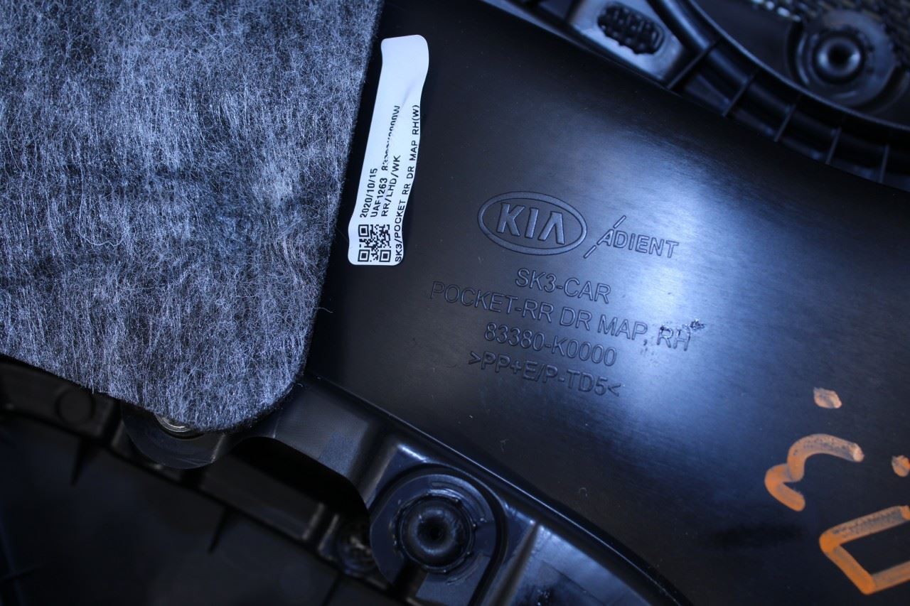 2020-2022 Kia Soul Rear Right Passenger Side Door Trim Panel 83306-K0010D31 OEM - Alshned Auto Parts