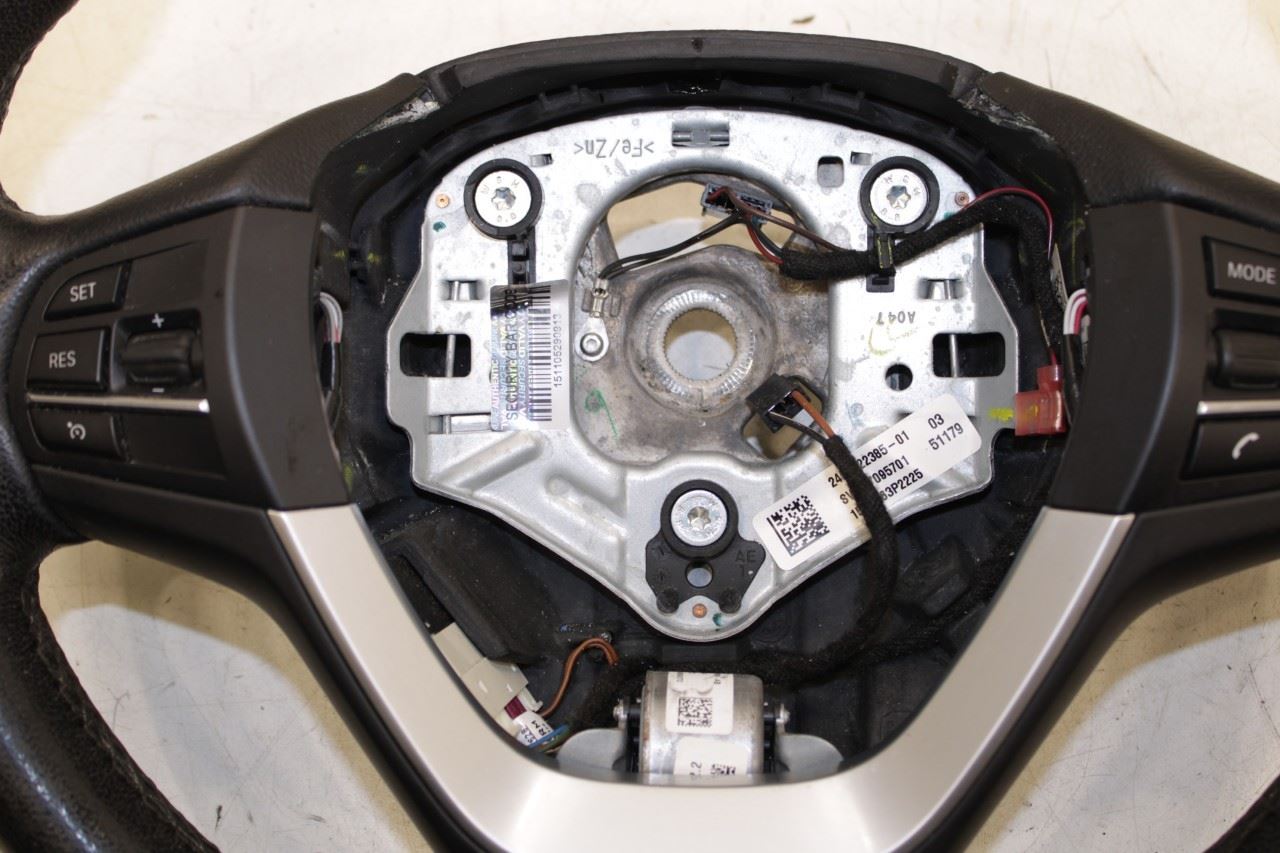 2011-2017 BMW X3 xDrive28i 2.0L AWD Steering Wheel Leather w/ Control Buttons - Alshned Auto Parts