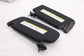 14-25 Dodge Durango SXT Front Right and Left Side Sun Visor Set w/ Mirror *ReaD*12