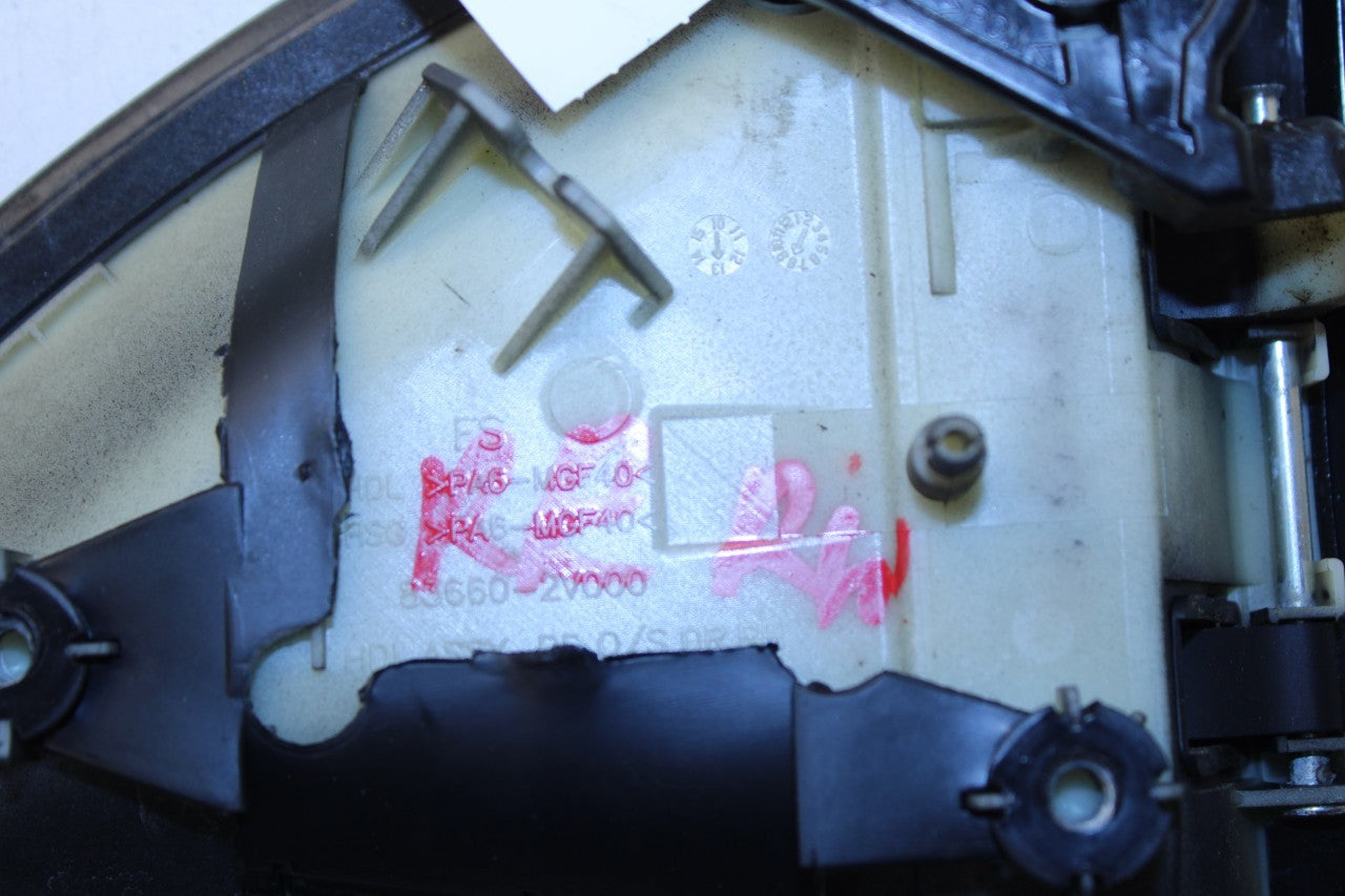 2011-17 Hyundai Veloster 1.6L FWD Rear Passenger Right Side Door Exterior Handle - Alshned Auto Parts