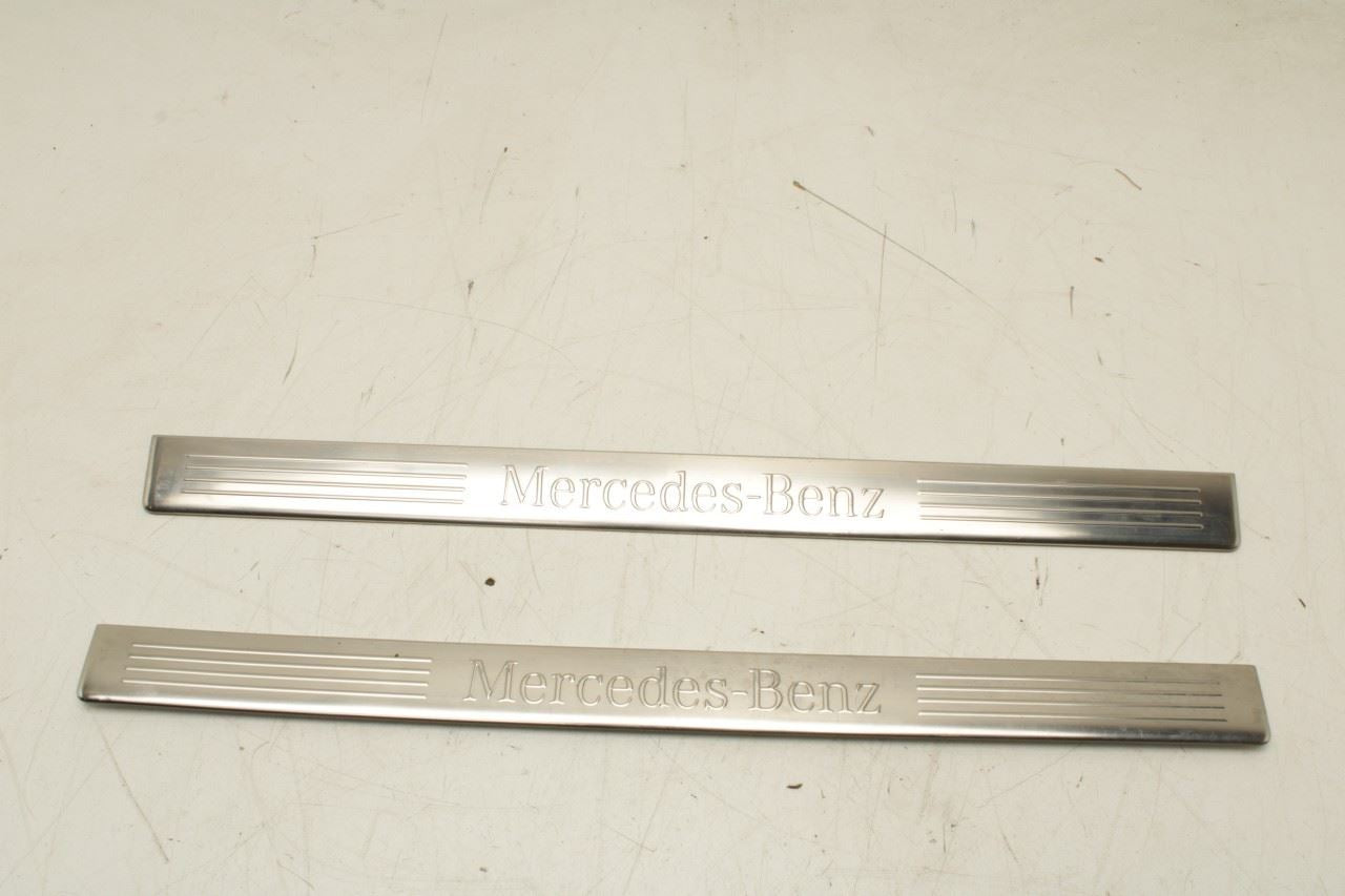 10-16 Mercedes-Benz E350 Sport FR and RR RH and LH Door Sill Scuff Plate *ReaD* - Alshned Auto Parts