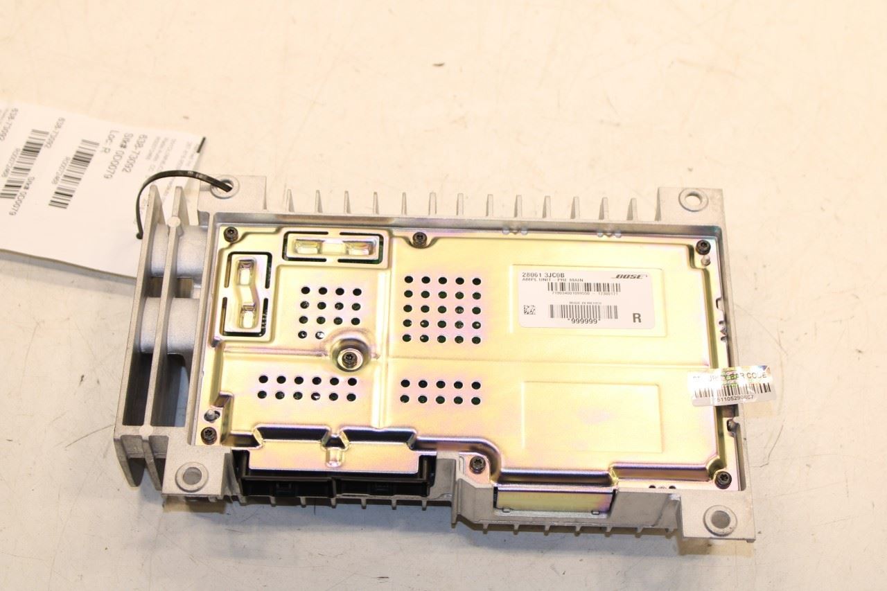 2014-2020 Infiniti QX60 Bose Audio Speaker Amplifier Amp 28061-3JC0B OEM - Alshned Auto Parts