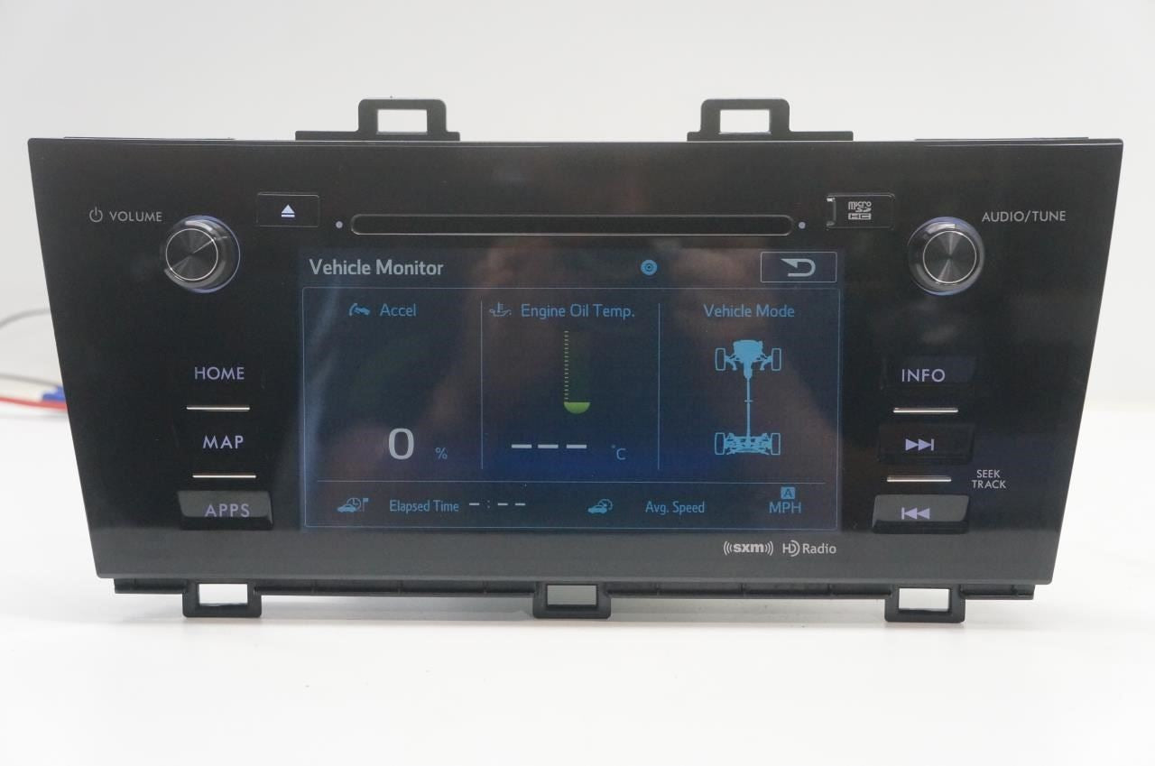 2016 Subaru Legacy Fujitsu Ten Navi Audio Radio CD Player Receiver with Display - Alshned Auto Parts
