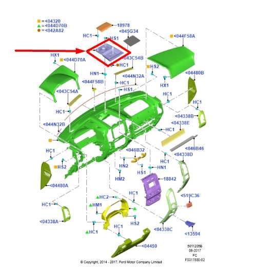 2015-20 Ford F150 SuperCab Upper Center Dash Storage Tray w/ Speaker Trim Panel - Alshned Auto Parts