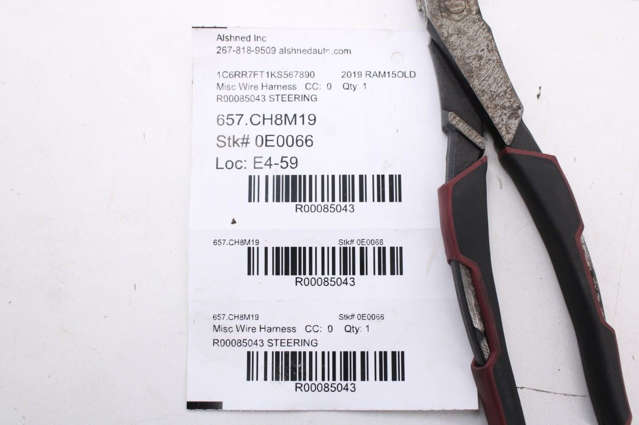 2017-24 Ram 1500 Classic Express Quad Cab Electric Power Steering Wiring Harness9