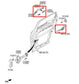 15-20 Kia Sorento LX 3.3L Rear Passenger Right Side Door Exterior Handle *ReaD* - Alshned Auto Parts