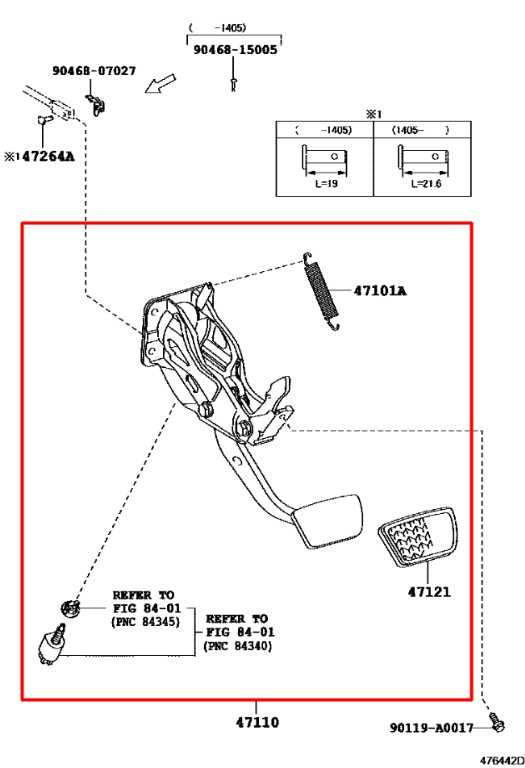 2015-2023 Toyota Tacoma SR5 3.5L Brake Pedal w/ Bracket and Stop Light Switch - Alshned Auto Parts