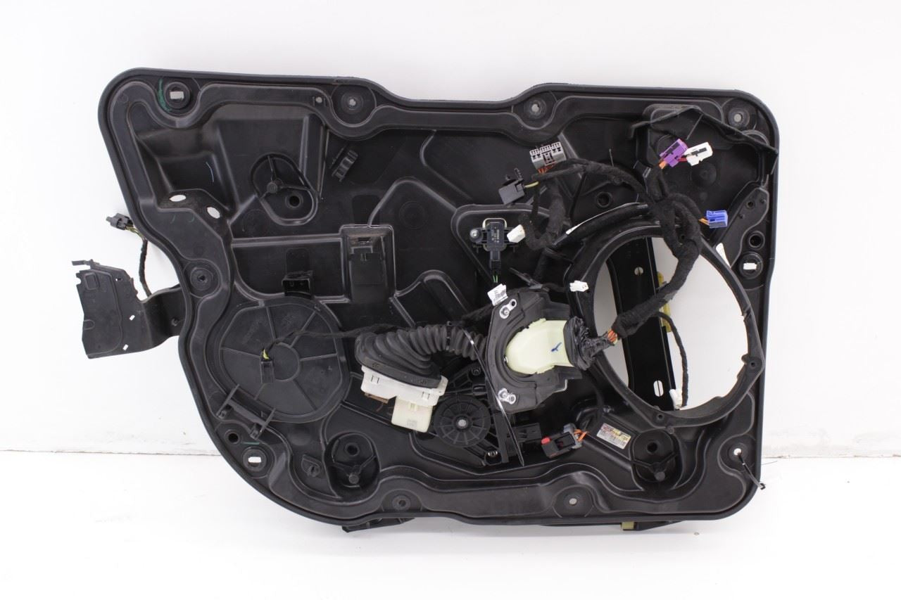 2011-22 Jeep Grand Cherokee Summit FR LH Door Window Regulator w/ Carrier Plate - Alshned Auto Parts