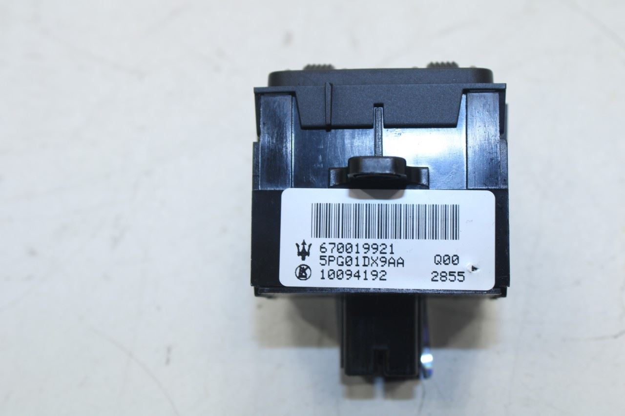 17-21 Maserati Ghibli Dash LH Rheostat Light Switch w/ Headlight Control Switch - Alshned Auto Parts