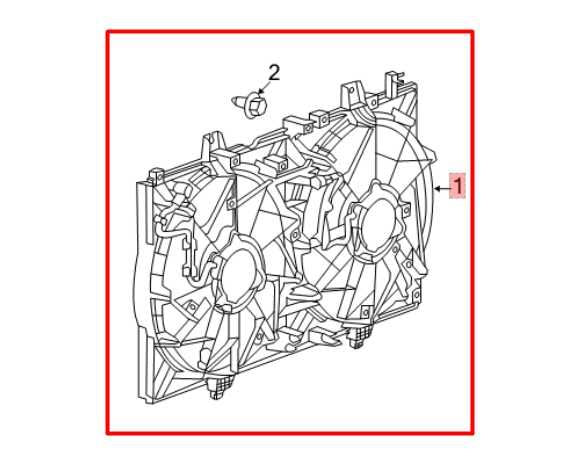 2014-2020 Nissan Rogue Dual Radiator Cooling Fan Motor Assembly 21481-4BA0A OEM - Alshned Auto Parts