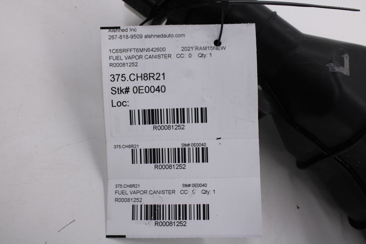 18-26 RAM 1500 Big Horn 5.7L Fuel Vapor Evaporative Emission Canister 52029887AC12