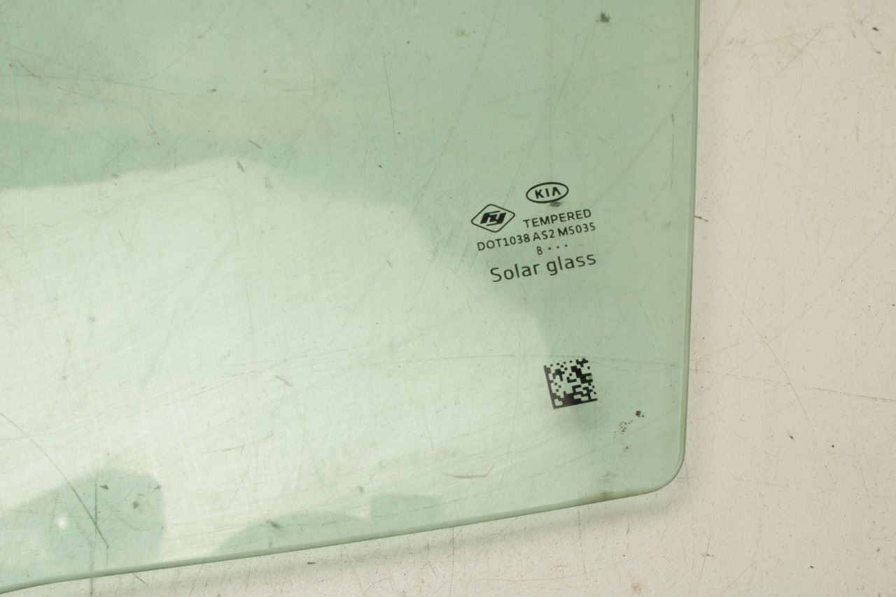 2016-2020 Kia Optima LX Rear Left Driver Side Door Window Glass 83410-D5010 OEM - Alshned Auto Parts