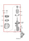2021-24 Kia K5 GT-Line 1.6L AWD Front Right Passenger Side Shock Strut Absorber - Alshned Auto Parts