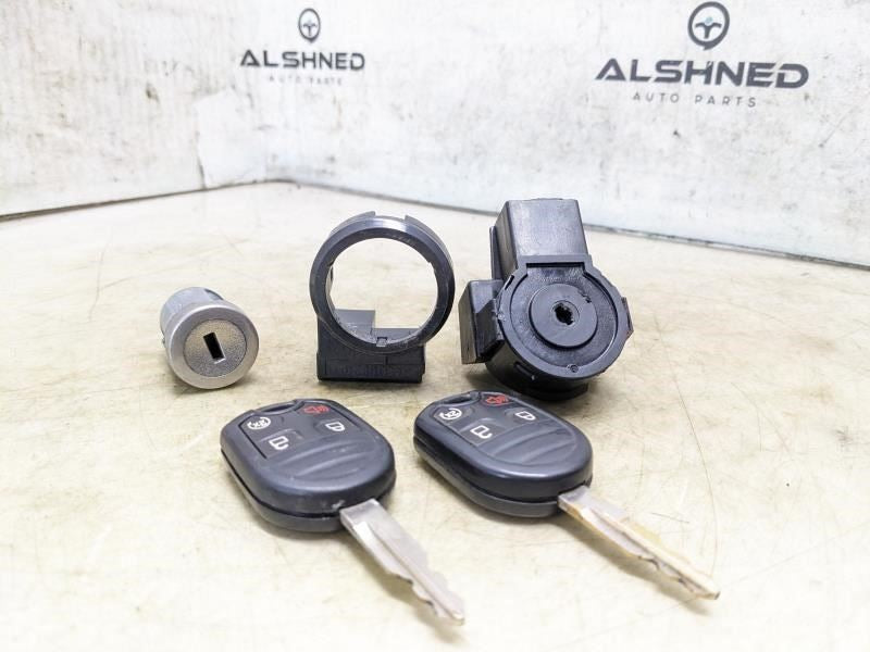 08-16 Ford F250SD Ignition Switch w/ Lock Cylinder & Keys Set AU5Z-11582-B - Alshned Auto Parts