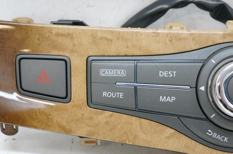 2011-13 Infiniti QX56 5.6L Dash Information Media Control Faceplate Panel Switch - Alshned Auto Parts