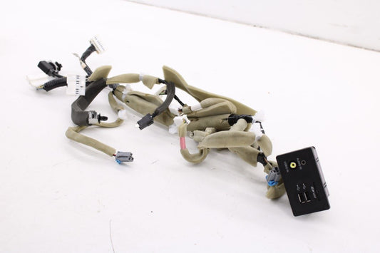 16-19 Infiniti QX60 AUX Jack USB Plug-in Map Reader w/ Console Box Wire Harness - Alshned Auto Parts