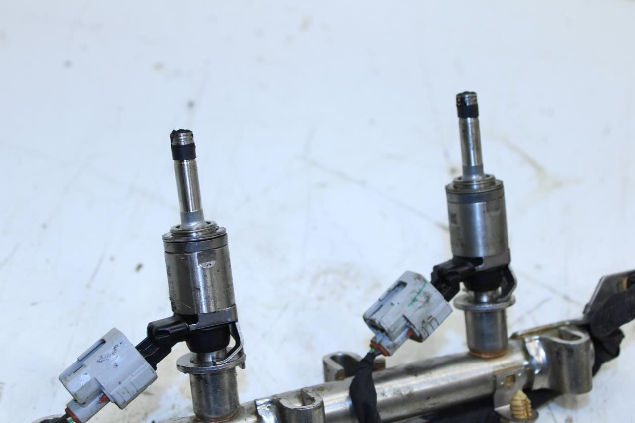 2011-2016 Ford F150 Platinum 3.5L turbo Engine Fuel Injectors w Rails Pair - Alshned Auto Parts