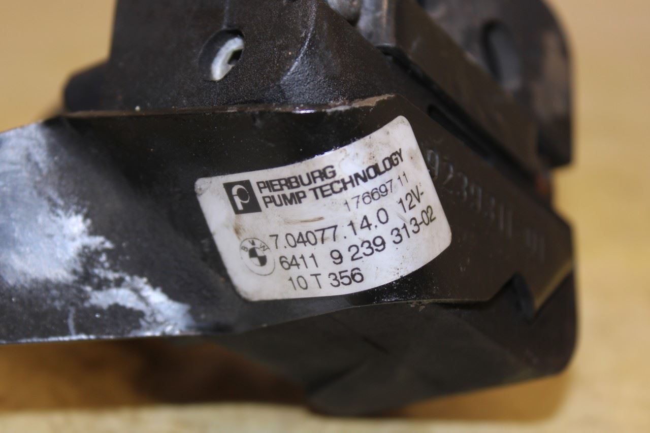 10-15 BMW 750Li xDrive 4.4L Engine Coolant Auxiliary Water Pump 64119239313 OEM - Alshned Auto Parts