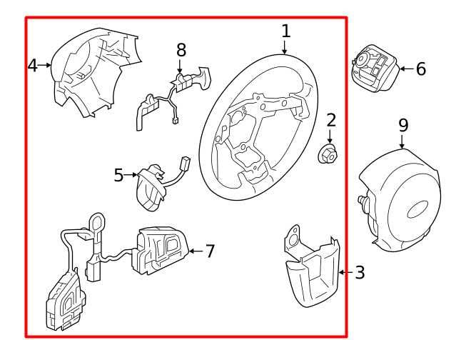 2020-24 Subaru Legacy Premium Steering Wheel w/ Control Buttons 34312FL04CVH OEM - Alshned Auto Parts