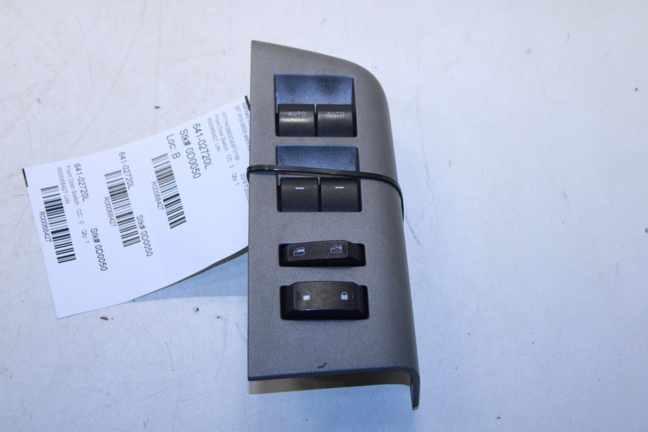 2013-2016 Ford F250 Lariat Crew Cab Front Left Side Master Power Window Switch - Alshned Auto Parts
