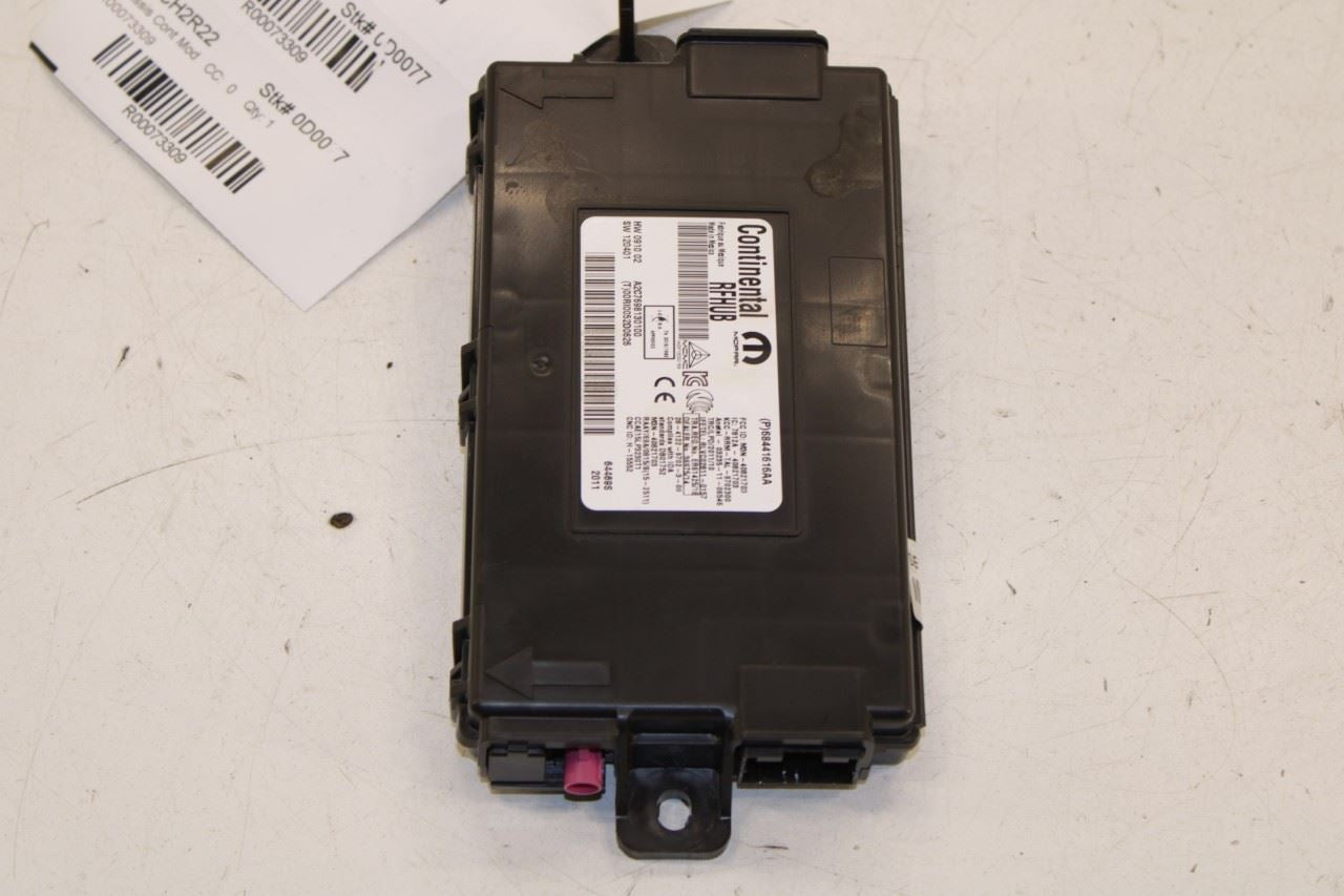 2020-2022 Dodge Charger GT AWD Keyless Entry Hub Receiver Module 68441616AA OEM - Alshned Auto Parts