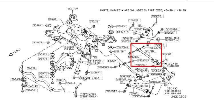 17-22 Infiniti Q60 Luxe AWD Rear Left Side Lower Lateral Control Arm 55120-1MA0D - Alshned Auto Parts