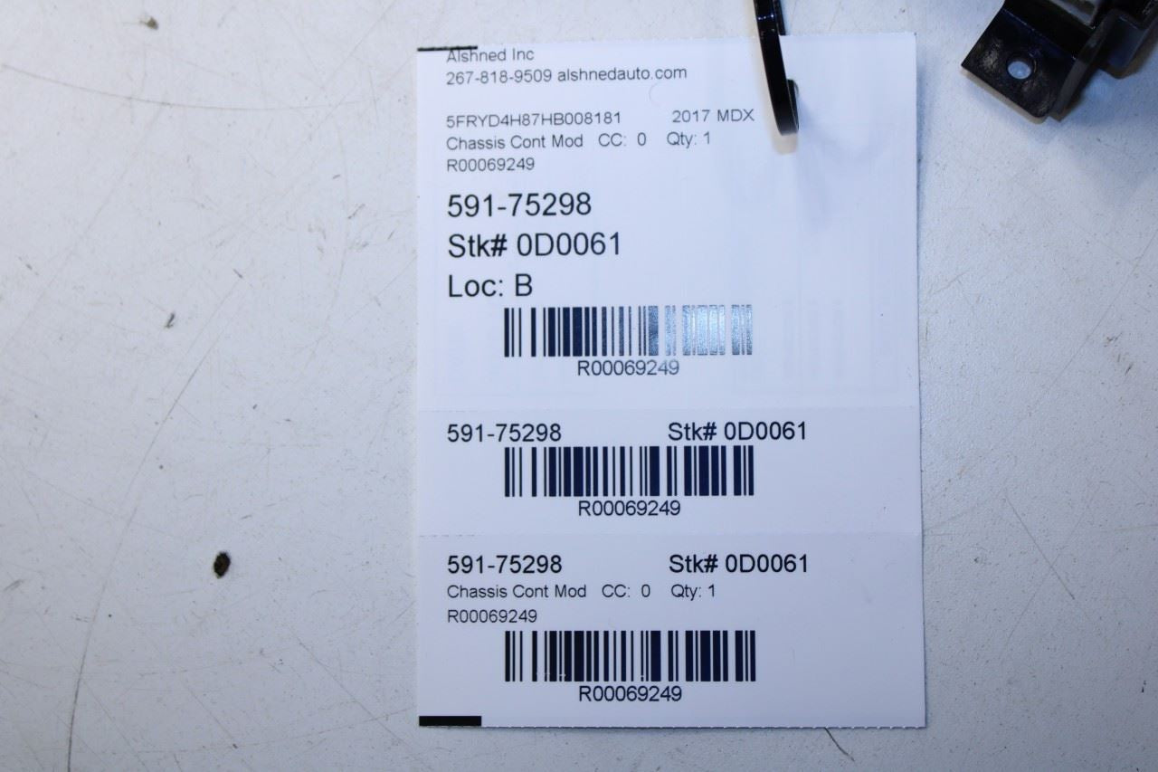 2016-2017 Acura MDX Advance Bluetooth Telematics Control Module 39770-TZ5-A630 - Alshned Auto Parts