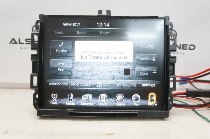 15 Jeep Grand Cherokee 8.4'' Display Uconnect Navi Radio Receiver 68238619AG OEM - Alshned Auto Parts