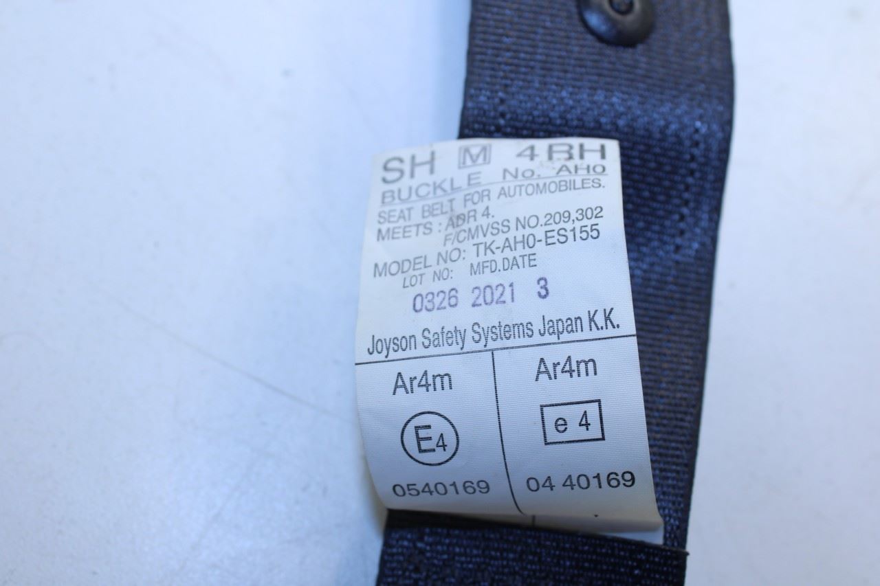 15-21 Subaru WRX Premium 2.0L Rear Passenger Right Side 2nd Seat Belt Retractor - Alshned Auto Parts