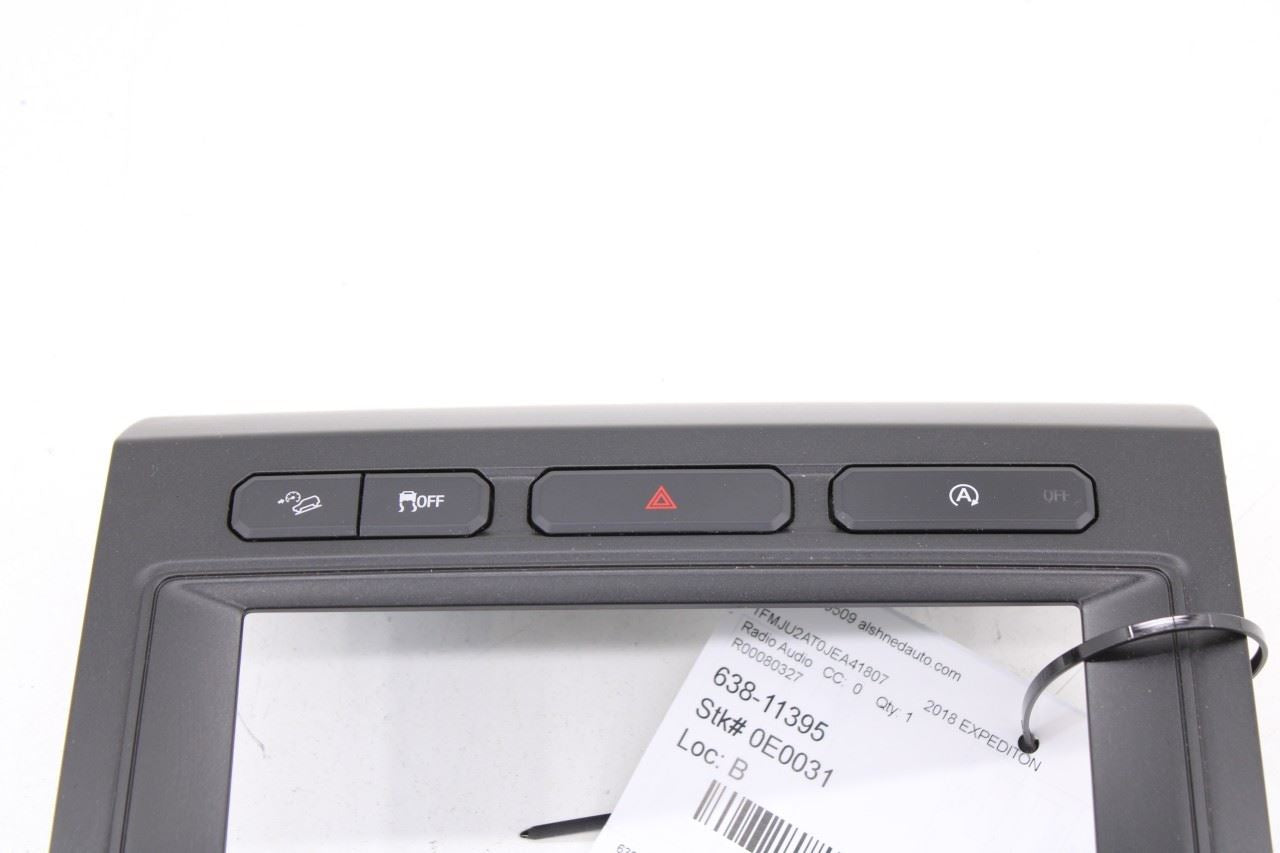 2018-19 Ford Expedition Limited Audio Radio Faceplate Temperature Control Panel - Alshned Auto Parts