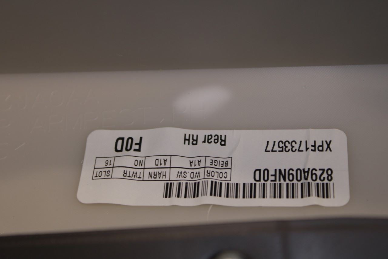 2016-2020 Infiniti QX60 Rear Right Passenger Door Trim Panel 829A0-9NF0D OEM - Alshned Auto Parts