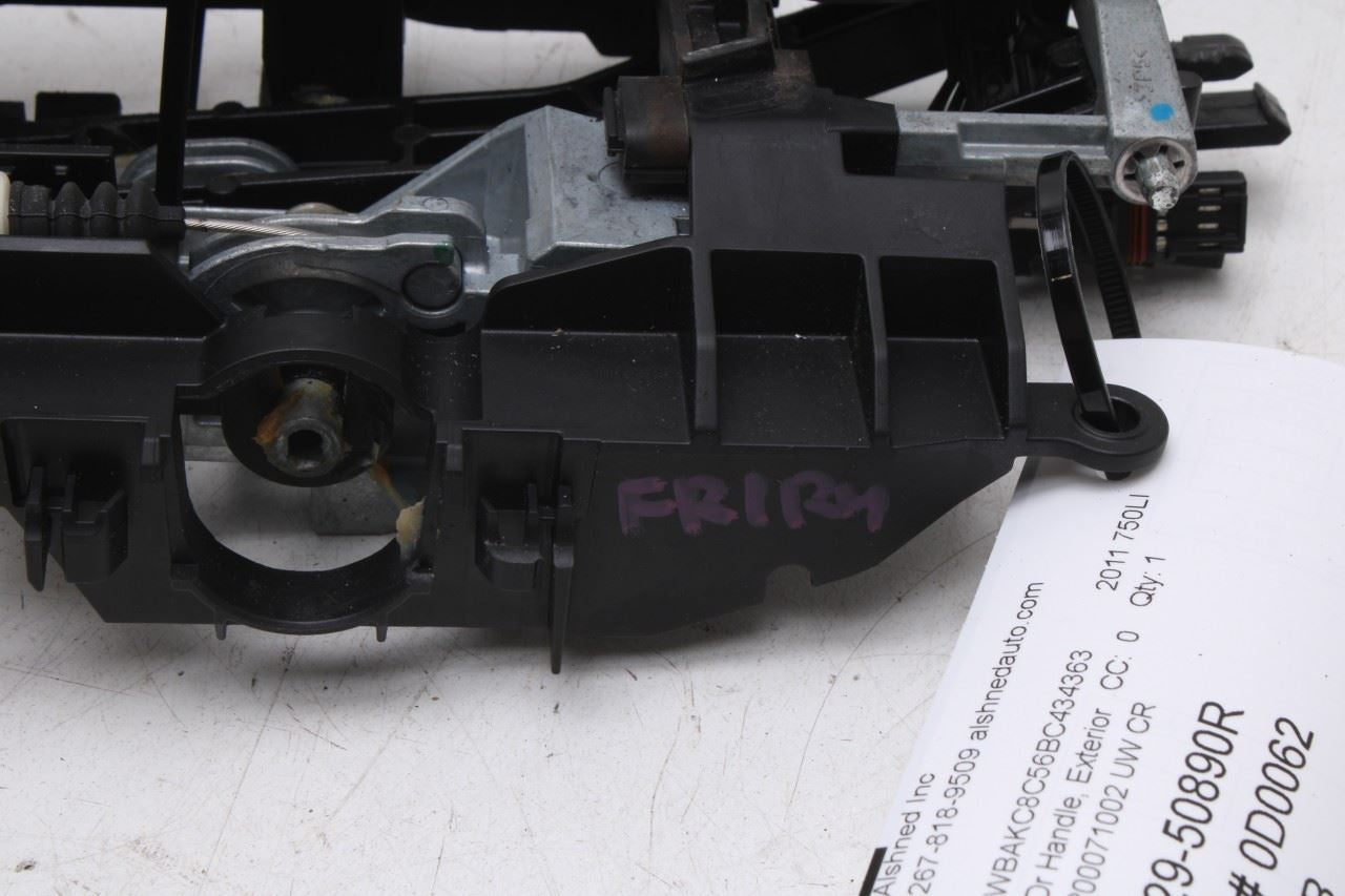 2010-15 BMW 750Li xDrive Front Door Passenger Right Side Exterior Handle *ReaD* - Alshned Auto Parts