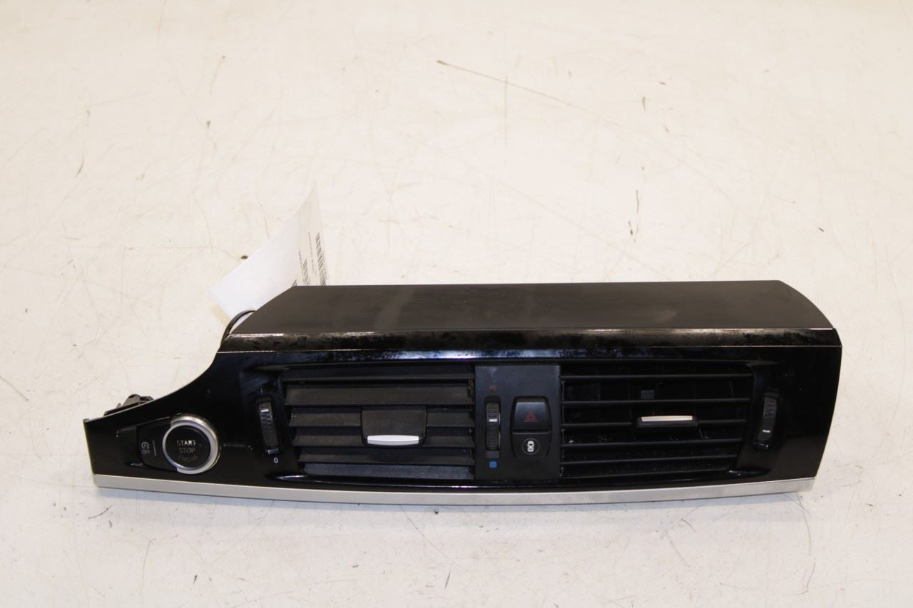 2011-2017 BMW X3 xDrive28i Center Dash Air Vent w/ Hazard and Push Start Switch - Alshned Auto Parts
