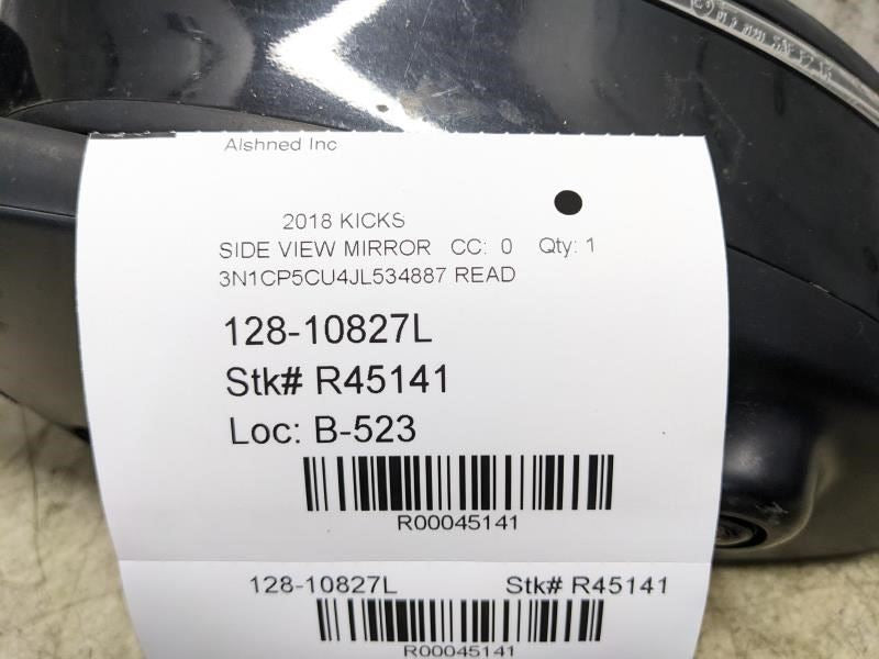 2018-2023 Nissan Kicks Left Driver Side Rearview Mirror 96302-5RL0B OEM *ReaD* - Alshned Auto Parts