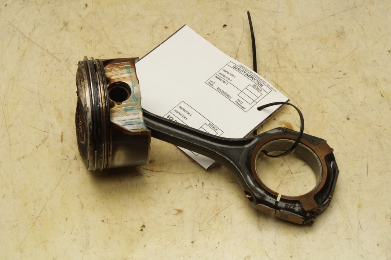 12-16 Mercedes-Benz E350 Sport 4Matic 3.5L Engine Piston Left 3 w Connecting Rod - Alshned Auto Parts