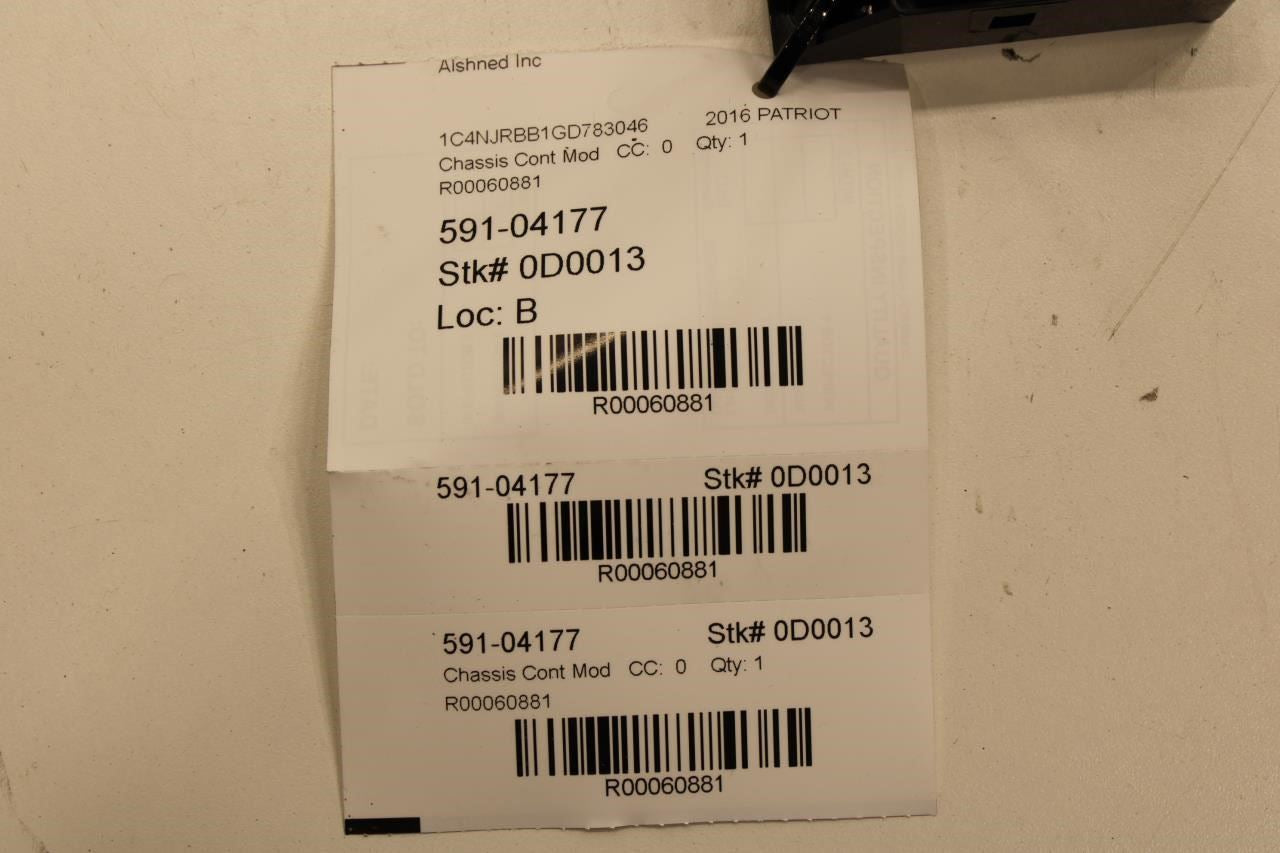 11-2017 Jeep Patriot Sport SE Telematics Communication Control Module 5091959AC - Alshned Auto Parts