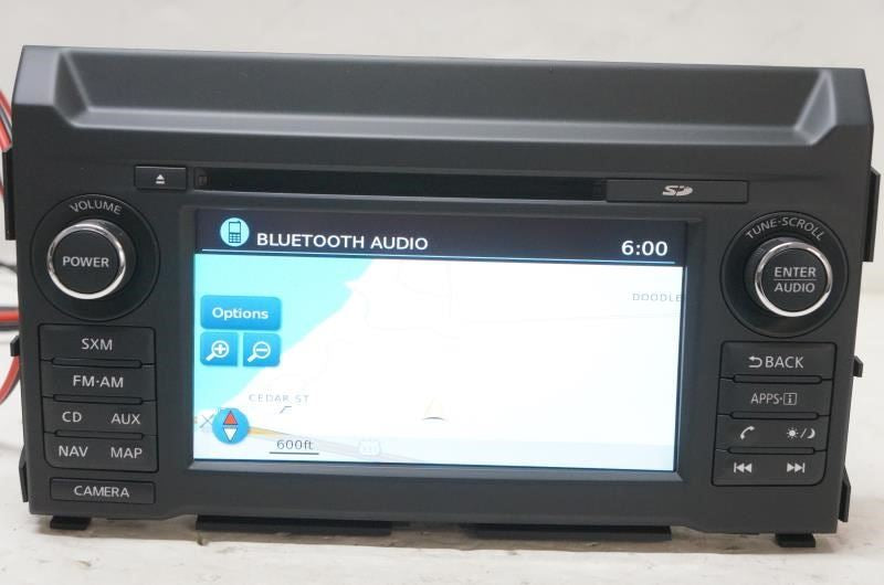 2017-2019 Nissan Titan Radio CD Navigation GPS Apps Phone Display OEM 25915EZ22F - Alshned Auto Parts