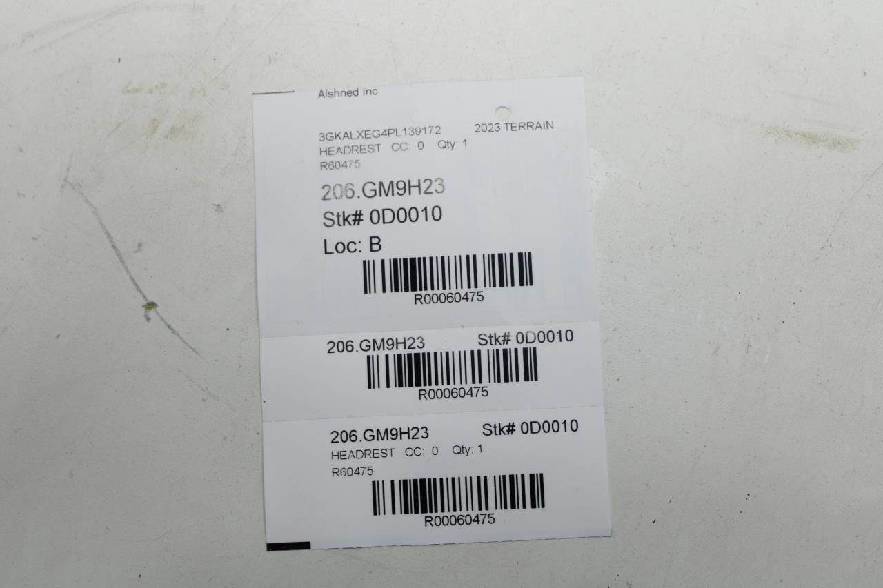 22-24 GMC Terrain Denali Rear Right and Left Side 2nd Row Seat Headrest 84835327 - Alshned Auto Parts