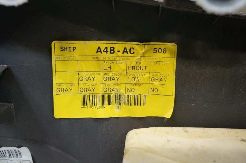 2015-2017 Toyota Sienna Front Left Driver Door Trim Panel 67620-08150-B0 OEM - Alshned Auto Parts