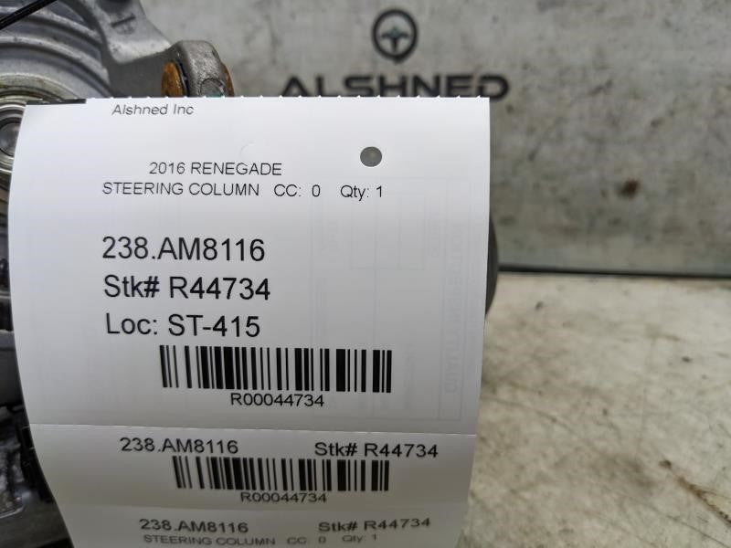 2015-2023 Jeep Renegade Steering Column Motor 68632882AA OEM - Alshned Auto Parts