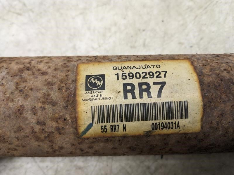 07-13 Chevrolet Silverado LS 4.8L Front Axle Drive Propeller Shaft 15902927 OEM - Alshned Auto Parts