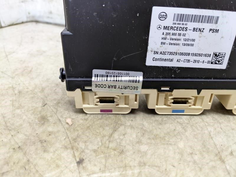 15-21 Mercedes-Benz C300 4Matic 2.0L Front Right Side Power Seat Control Module3