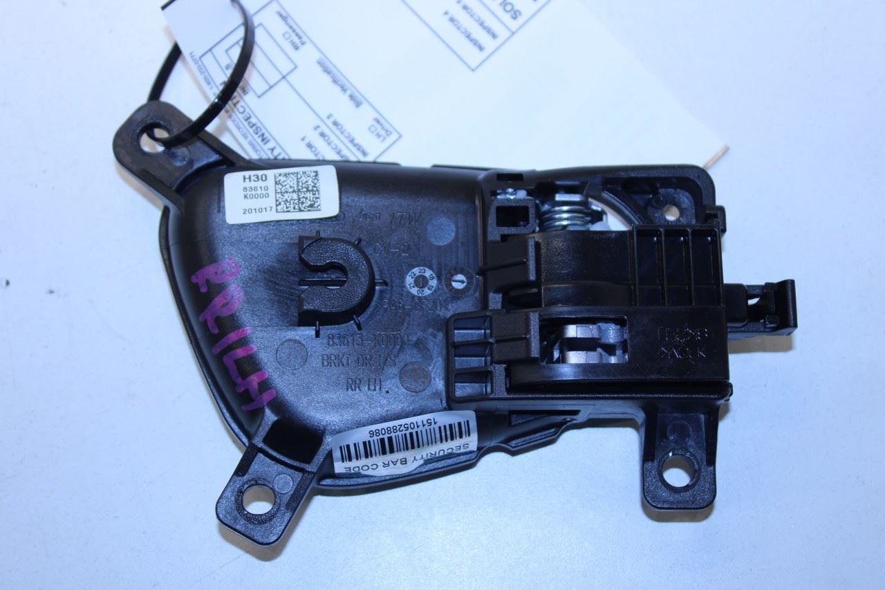 2020-2025 KIA Soul LX Rear Left Driver Side Door Interior Handle 83613-K0000 - Alshned Auto Parts