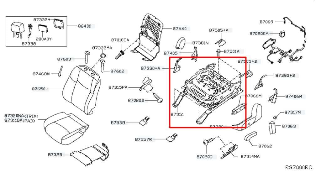 14-20 Infiniti QX60 3.5L FWD Front Seat Driver Left Side Adjustment Track Frame - Alshned Auto Parts