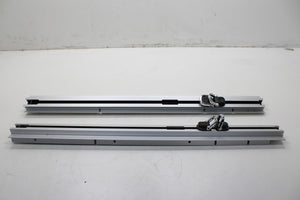 14-18 BMW X5 xDrive35i Rear Trunk RH and LH Compartment Lashing Rail Bracket Set