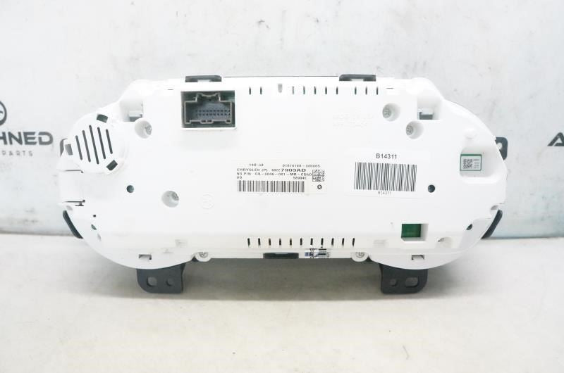 2017 Chrysler Pacifica Speed Gauge Instrument Cluster Unknown Mileage 68227903AD - Alshned Auto Parts
